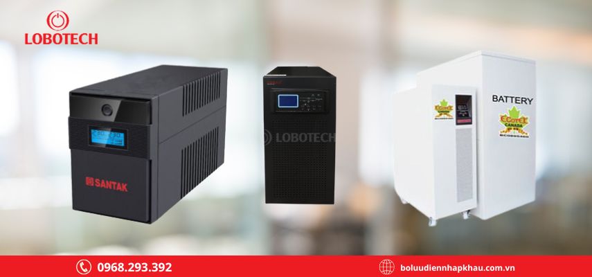 Bộ lưu điện 1 pha công suất lớn: 2kVA – 3kVA – 6kVA – 10kVA