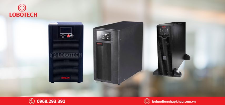 Bộ lưu điện 1 pha công suất lớn: 2kVA – 3kVA – 6kVA – 10kVA