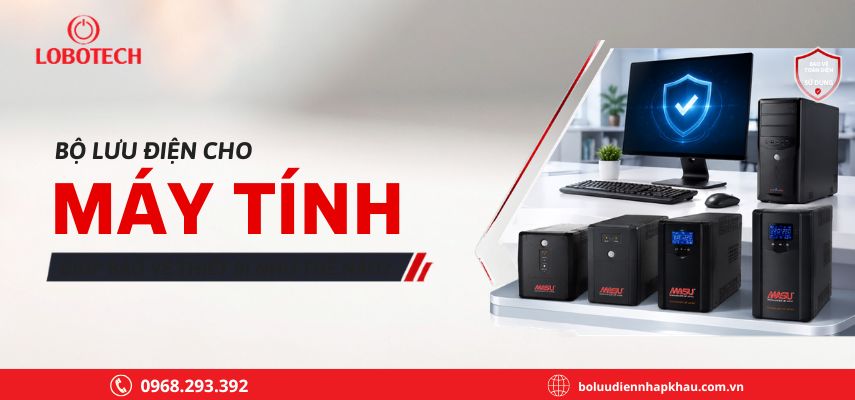 Bộ lưu điện cho máy tính giúp bảo vệ thiết bị như thế nào?