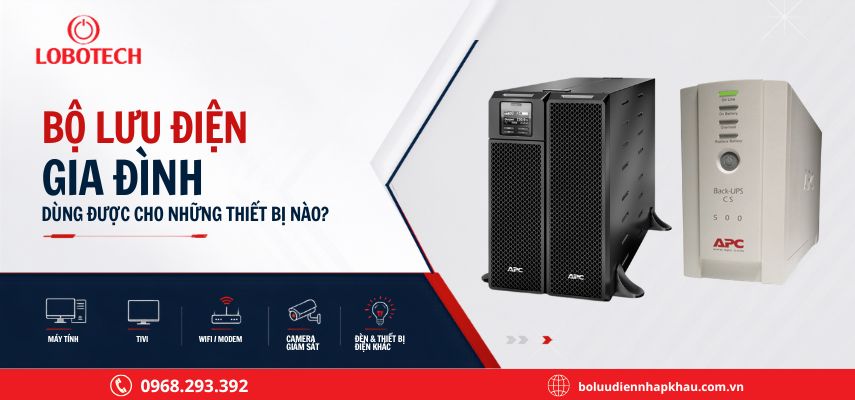 Bộ lưu điện gia đình dùng được cho những thiết bị nào? 1 Bộ lưu điện gia đình dùng được cho những thiết bị nào?