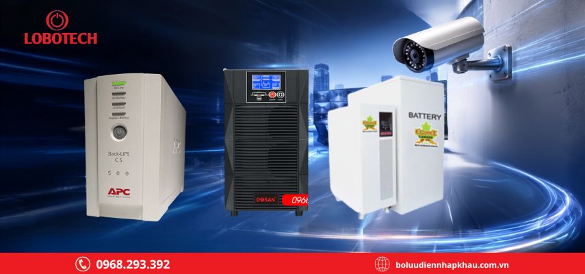 UPS cho camera giúp hệ thống giám sát hoạt động liên tục 2 UPS cho camera giúp hệ thống giám sát hoạt động liên tục