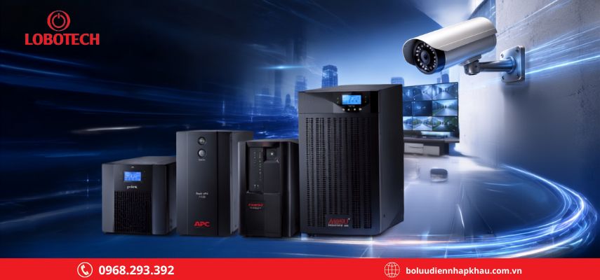 UPS cho camera giúp hệ thống giám sát hoạt động liên tục 3 UPS cho camera giúp hệ thống giám sát hoạt động liên tục