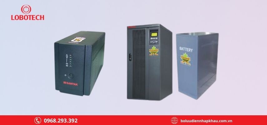 Bộ lưu điện Santak Online và Offline khác nhau thế nào