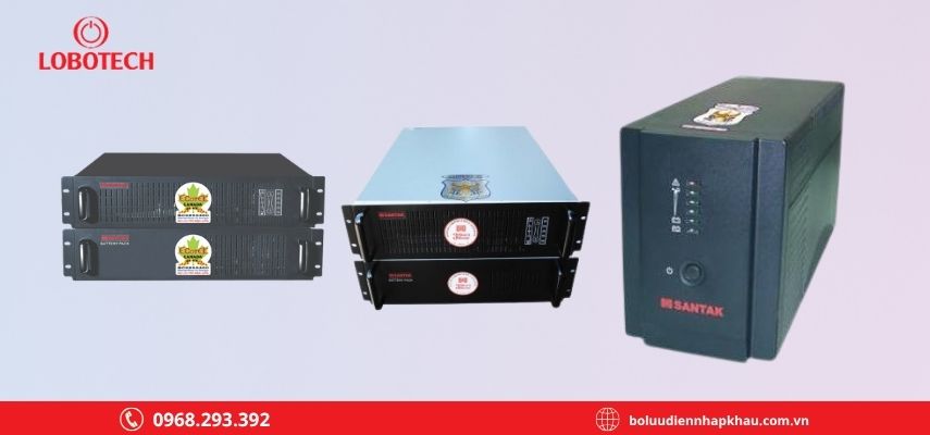 Bộ lưu điện Santak Online và Offline khác nhau thế nào