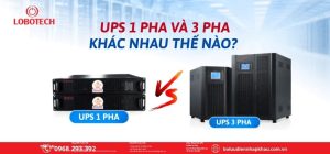 UPS 1 pha và 3 pha khác nhau thế nào? So sánh từ A đến Z