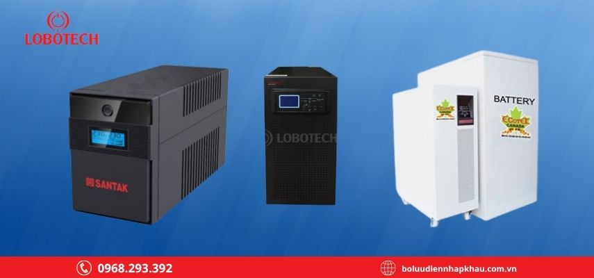 Bộ lưu điện 1 pha và bộ lưu điện 3 pha phù hợp với tải nào