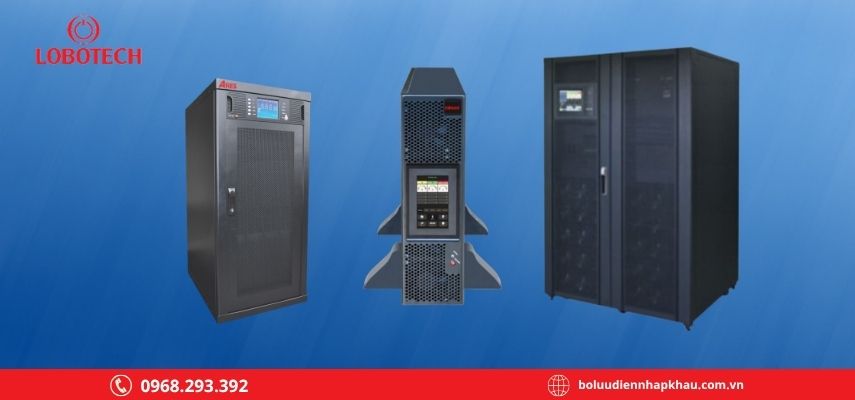 Bộ lưu điện 1 pha và bộ lưu điện 3 pha phù hợp với tải nào